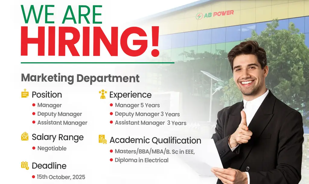 Manager & Deputy manager Vacancy